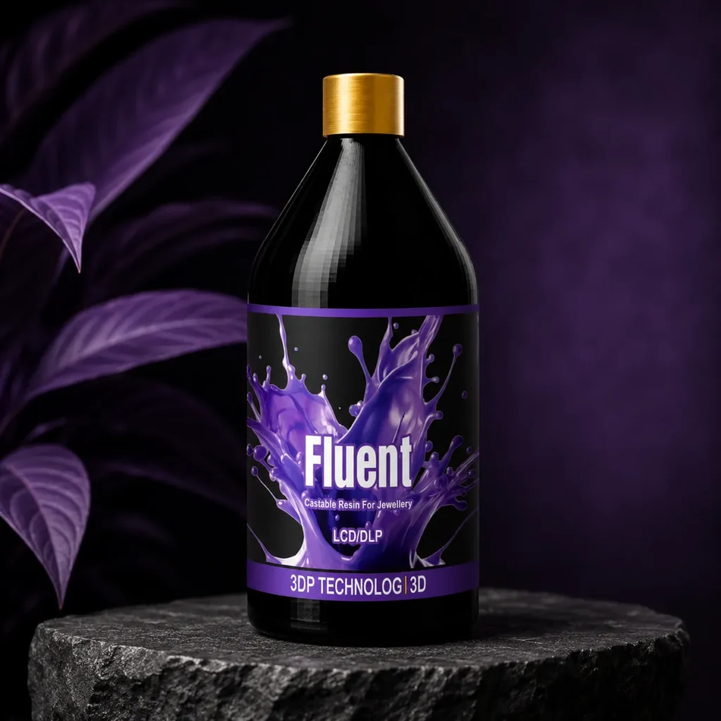 Fluent Purple Castable Resin for Jewellery
