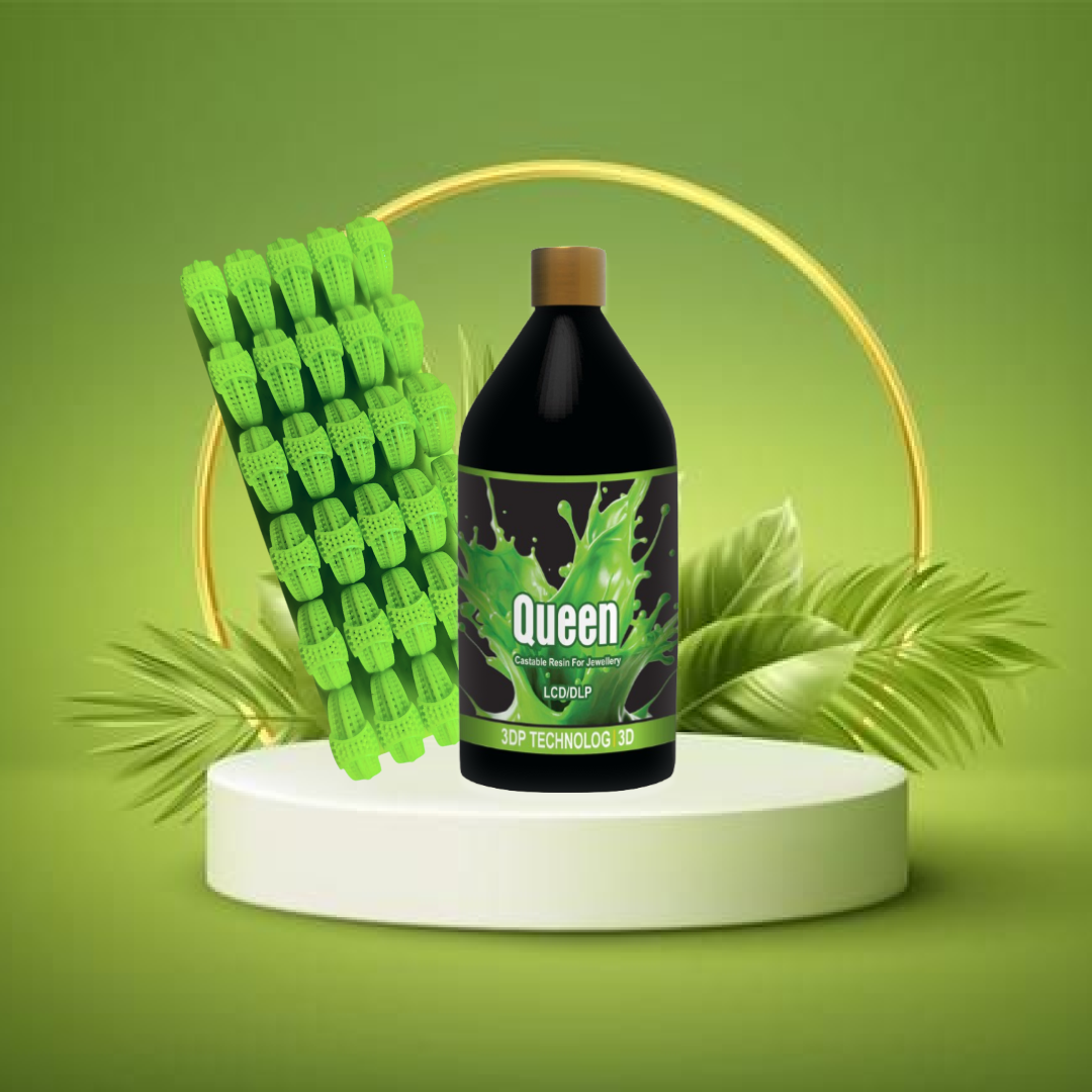 Frame 107 (2) Queen Perrot RESIN CASTABLE FOR JEWELLERY - Image 1