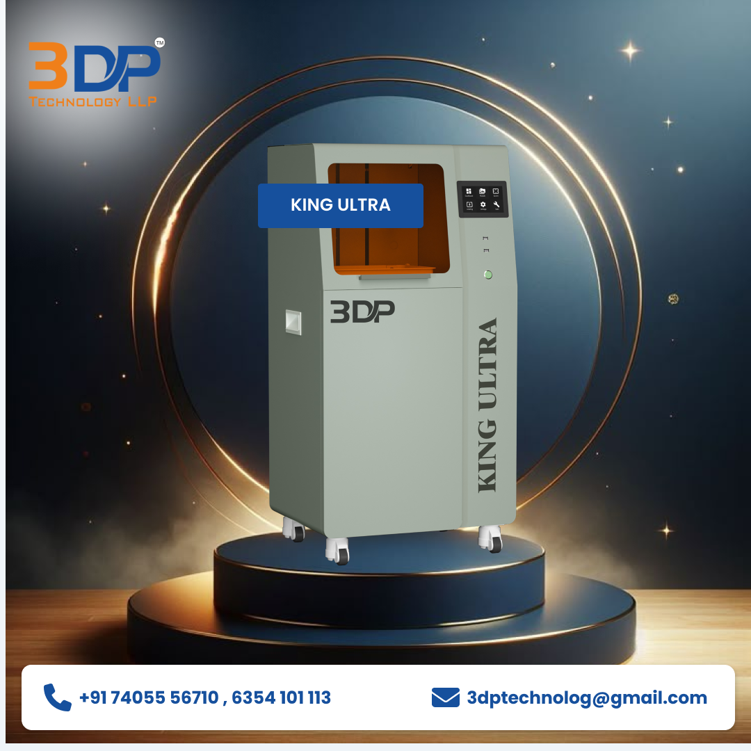 KING ULTRA – THE KING OF WAX 3D PRINTERS!