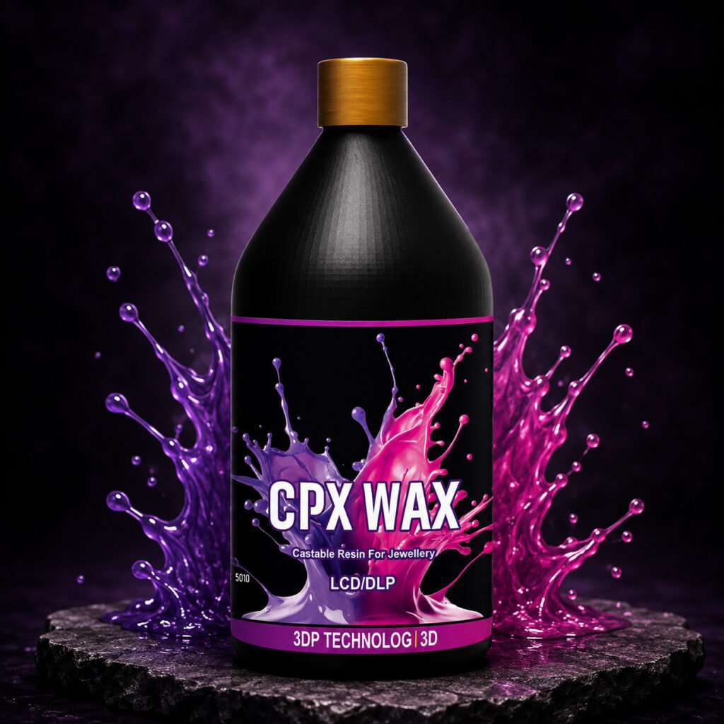 CPX D-WAX Castable Resin for Jewellery Casting | 3DP Technology