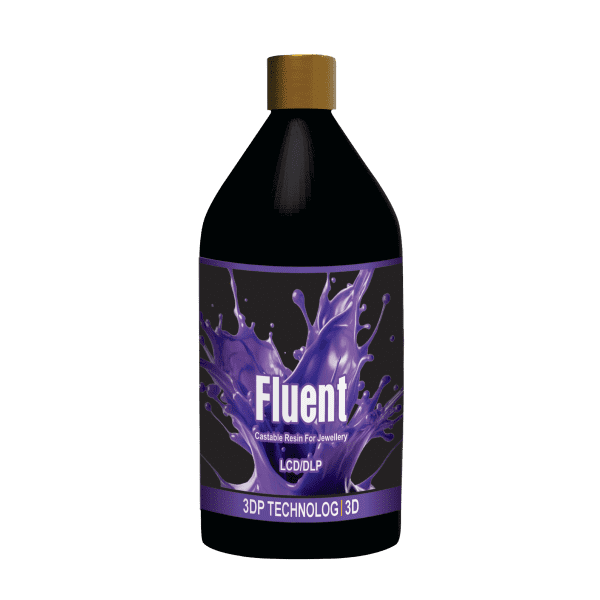 Fluent Purple Castable Resin for Jewelry | Revolutionary Precision for Intricate Casting